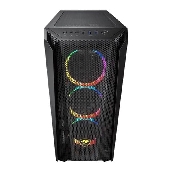 COUGAR MX660 Mesh RGB EATX Mid Tower Cabinet (Black) - 3