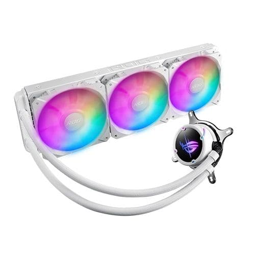 ASUS ROG Strix LC II 360 Edition ARGB 360mm CPU Liquid Cooler (White)