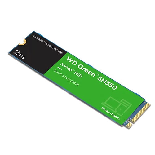 WESTERN DIGITAL Green SN350 2TB M.2 NVME Gen3 Solid State Drive ( SSD ) - 3
