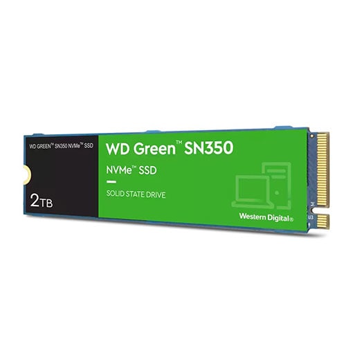 WESTERN DIGITAL Green SN350 2TB M.2 NVME Gen3 Solid State Drive ( SSD ) - 2