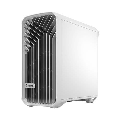 FRACTAL DESIGN Torrent Compact Clear Tint EATX Mid Tower Cabinet (White) - 2
