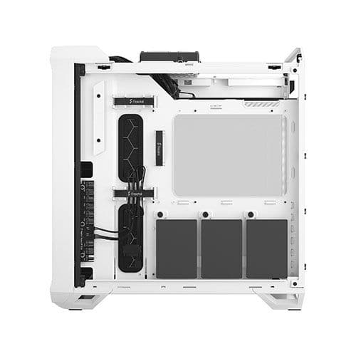 FRACTAL DESIGN Torrent Compact Clear Tint EATX Mid Tower Cabinet (White) - 3