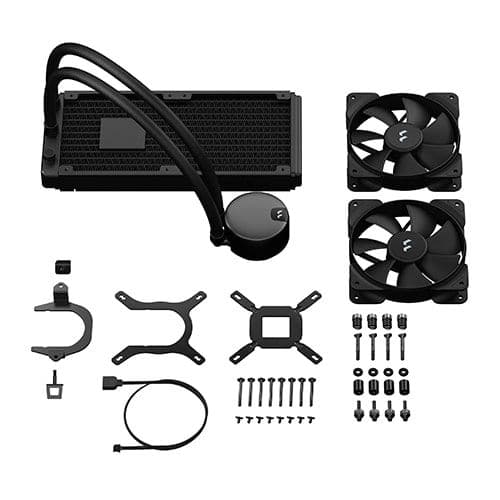 FRACTAL DESIGN Lumen S24 240mm CPU Liquid Cooler (Black) - 4