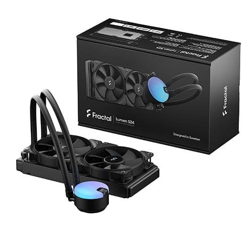 FRACTAL DESIGN Lumen S24 240mm CPU Liquid Cooler (Black) - 2