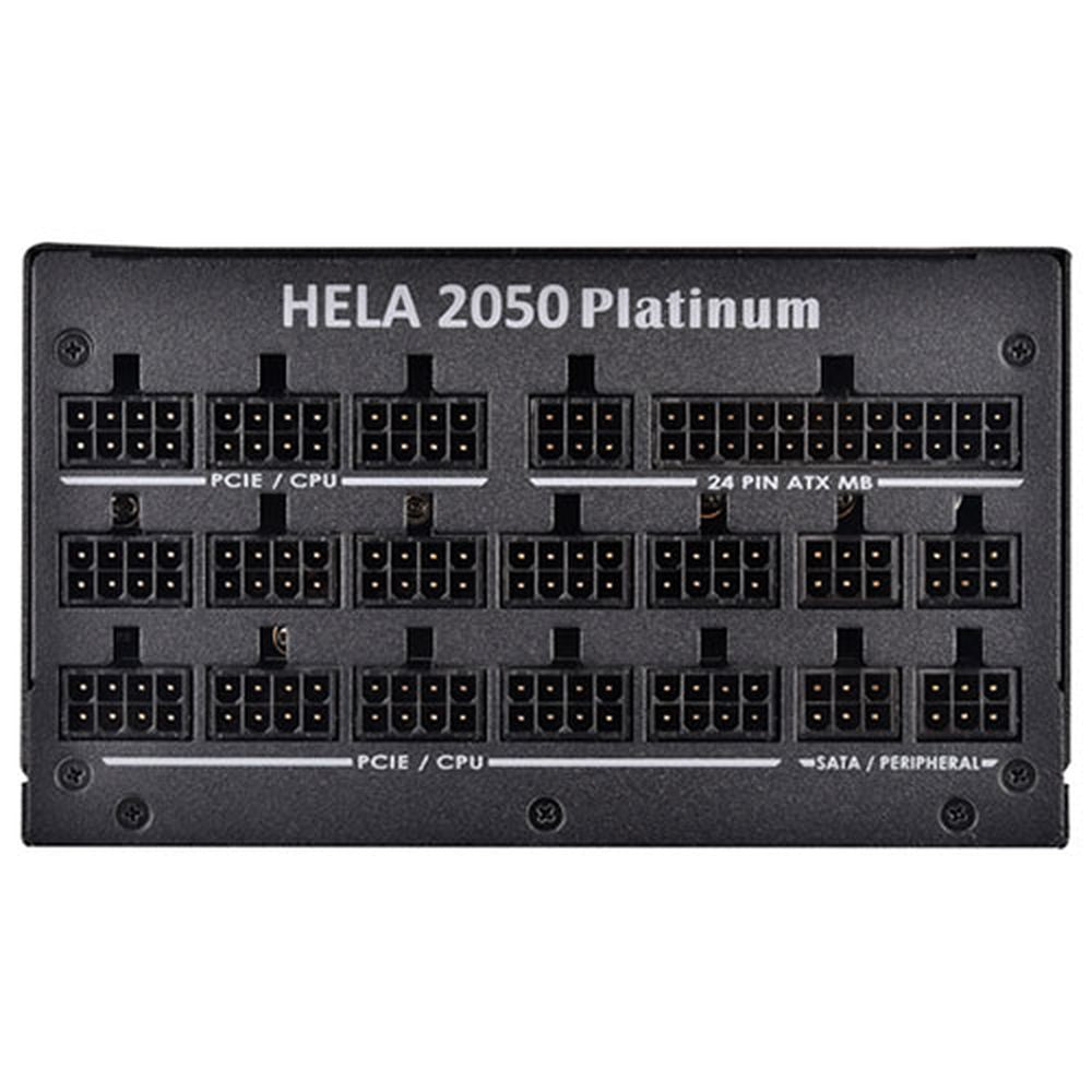 SILVERSTONE HELA 2050 2050W ATX 80 Plus Platinum Fully Modular Power Supply - 2