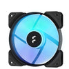 FRACTAL DESIGN Aspect 12 RGB Black Frame 120mm Cabinet Fan (Black) (Single Pack) - 2