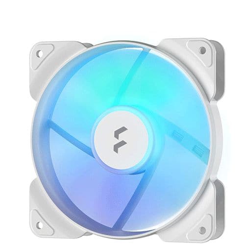 FRACTAL DESIGN Aspect 12 RGB White Frame 120mm Cabinet Fan (White) (Single Pack) - 2