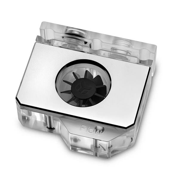 EK-Quantum Scalar - Flow Indicator - Bottom-To-Top - D-RGB – Nickel – TechCure India