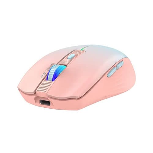ANT ESPORTS GM400W Wireless Ambidextrous RGB Gaming Mouse ( GM400W-RGB-ROSE-FOG ) ( 3200DPI / 6 Macro Buttons ) ( Rose Frog ) - 4