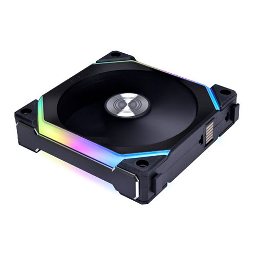 LIAN LI UNI Fan SL V2 120 ARGB With Controller Cabinet Fan (Black) (Triple Pack) - 4