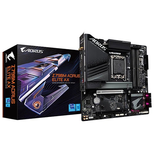 GIGABYTE Z790M Aorus Elite AX DDR5 Intel Motherboard – TechCure India