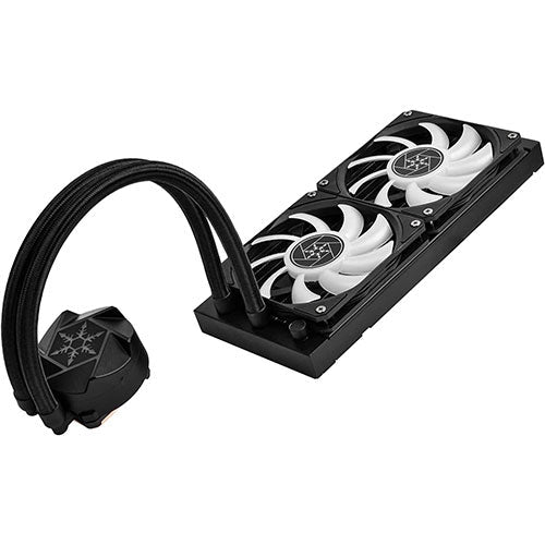 SILVERSTONE VIDA 240 SLIM High Performance All In One Liquid Cooler (Black) - 3