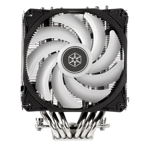 SILVERSTONE Hydrogon D120 ARGB Dual Tower CPU Air Cooler (Black) - 4