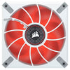 CORSAIR ML120 Elite 120mm Red Premium PWM Magnetic Levitation Cabinet Fan (White) (Single Pack) - 4