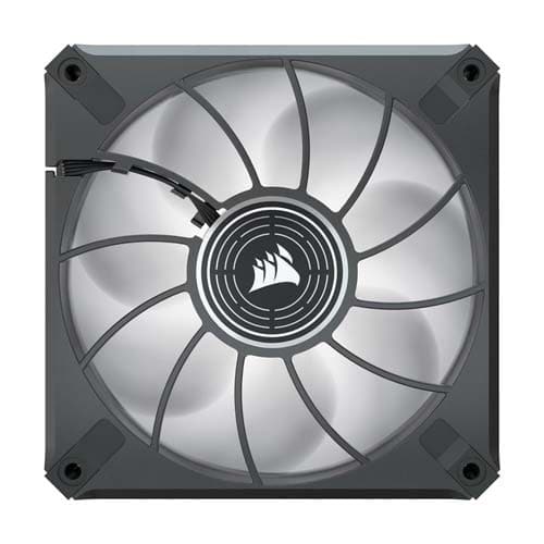 CORSAIR ML120 Elite 120mm White Premium PWM Magnetic Levitation Cabinet Fan (Black) (Single Pack) - 4