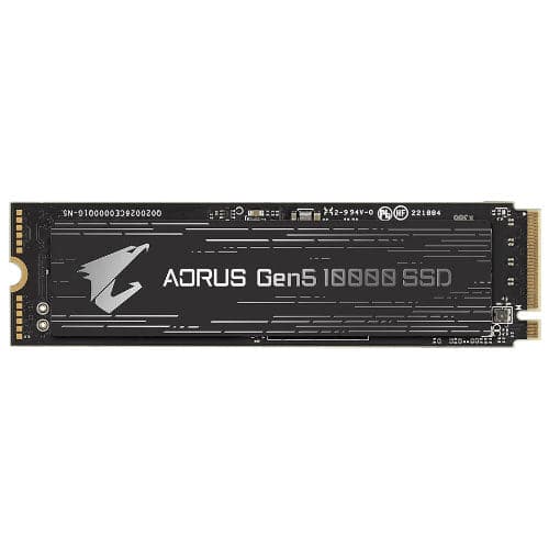 GIGABYTE Aorus Gen5 10000 1TB M.2 NVMe Internal Solid State Drive (SSD) - 2