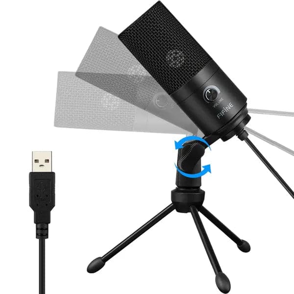 FIFINE K669B USB Microphone Condenser - 3