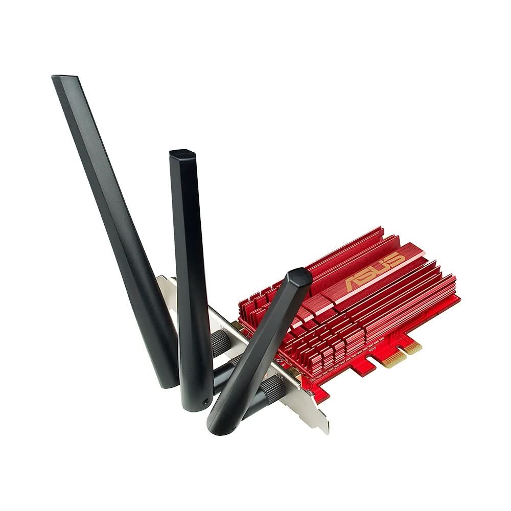 ASUS AC1900 PCE AC68 DUAL-BAND WIRELESS PCI-E LAN CARD – TechCure India
