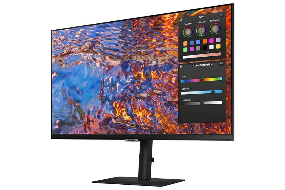 SAMSUNG 27 INCH LS27B800PXW UHD IPS 98% DCI-P3 MONITOR WITH USB TYPE-C – TechCure India