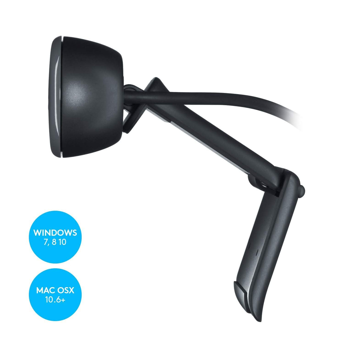 LOGITECH C270 HD DIGITAL WEBCAM – TechCure India