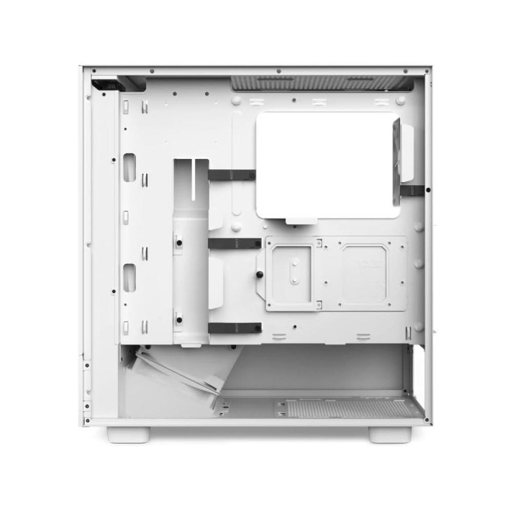 NZXT H5 FLOW RGB MID-TOWER ATX CABINET WHITE – TechCure India