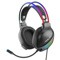 AULA S503 Wired RGB Gaming Headset With Adjustable Mic – TechCure India
