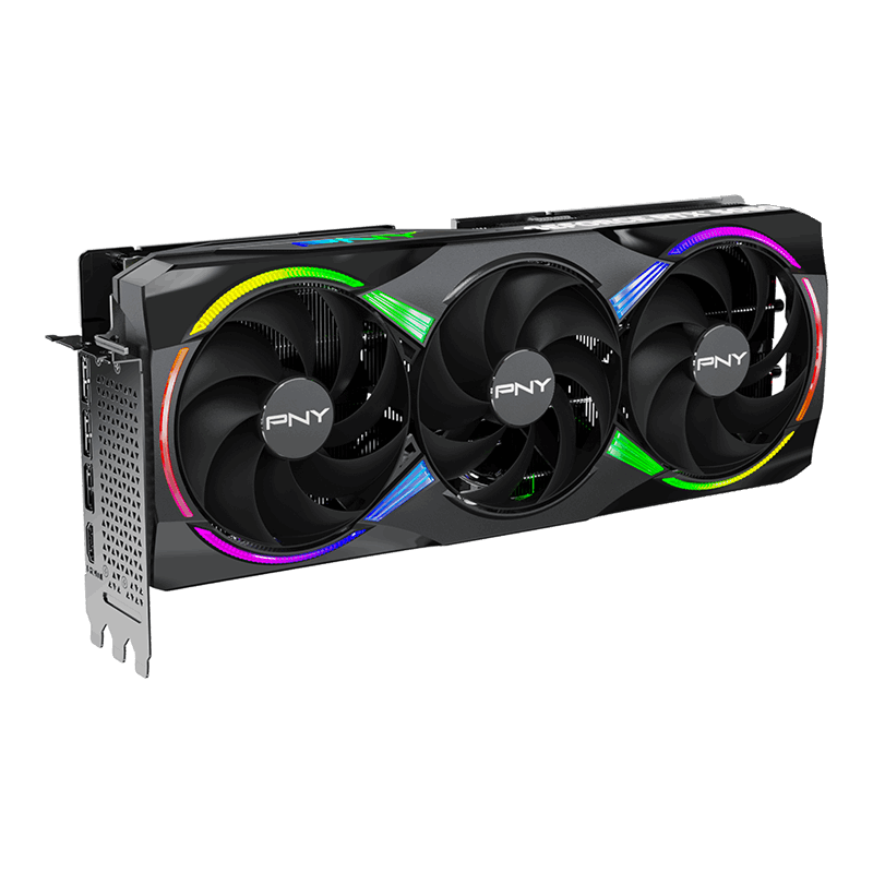 PNY RTX 5080 OC 16GB GDDR7 TRIPLE FAN ARGB OC GRAPHICS CARD – TechCure India