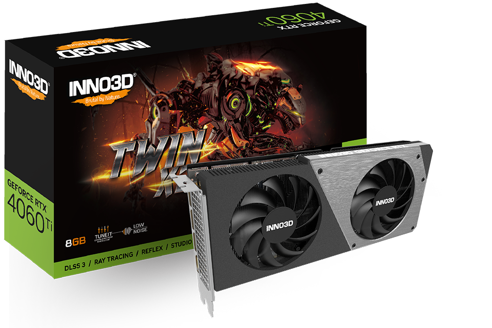 INNO3D GeForce RTX 4060 Ti Twin X2 16GB Nvidia Graphic Card - 2