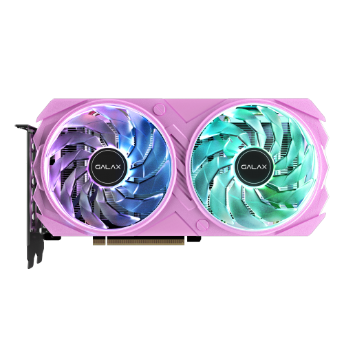 GALAX GeForce RTX 4060 EX Pink (1-Click OC) Nvidia Graphic Card - 2
