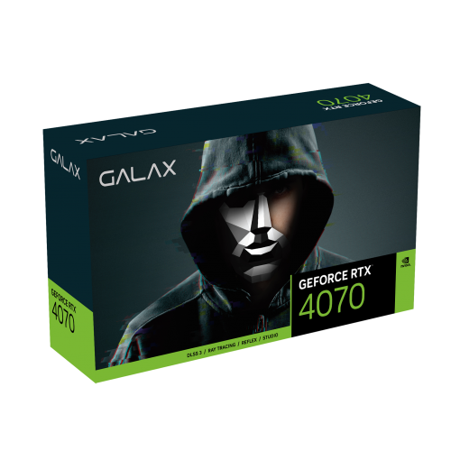 GALAX GeForce RTX 4070 (1-Click OC) 2X 12GB Nvidia Graphic Card - 2