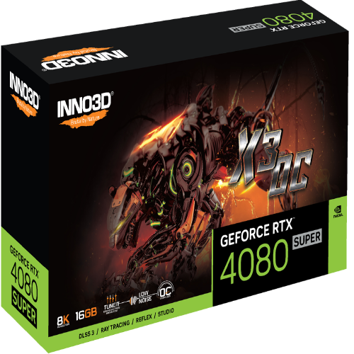 INNO3D GeForce RTX 4080 Super X3 OC 16GB Nvidia Graphic card - 3