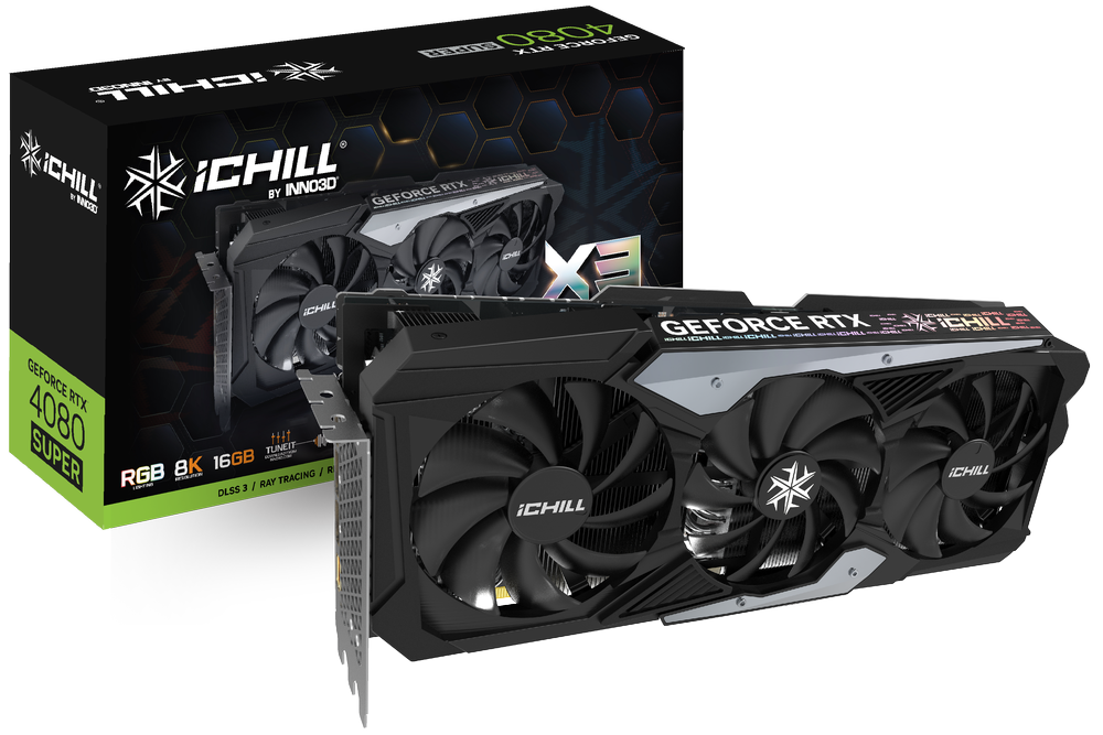 INNO3D GeForce RTX 4080 Super IChill X3 16GB Nvidia Graphic card - 3