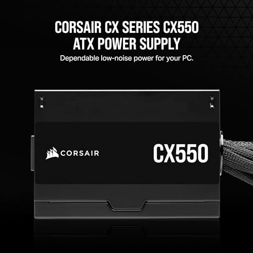 CORSAIR CX SERIES CX550 550 WATT 80 PLUS BRONZE CP-9020277-IN – TechCure India