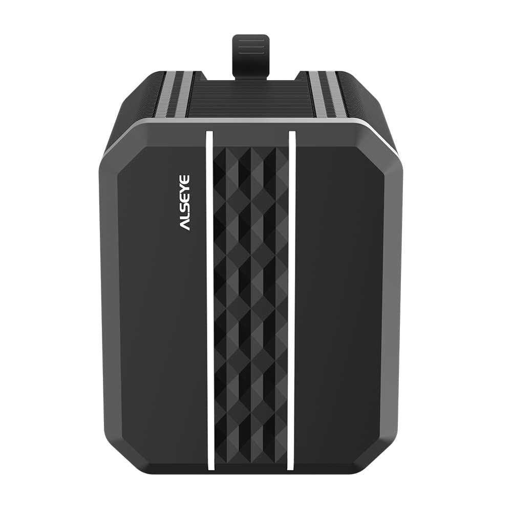 ALSEYE M90 ARGB 92mm Single Tower CPU Air Cooler (Black) - 4