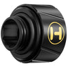 HYTE Push Connects Fittings Black 6 Pack