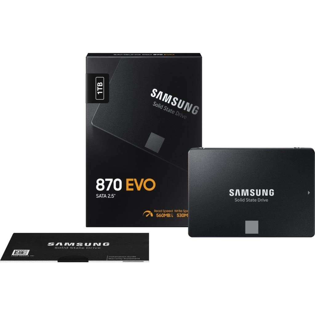 SAMSUNG 870 EVO 1TB SSD MZ-77E1T0BW – TechCure India