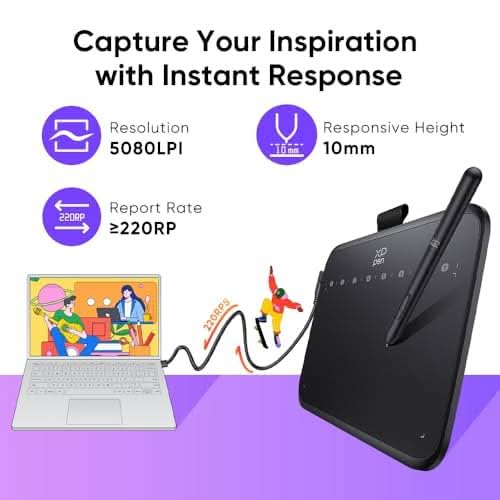 XP PEN DECO 640 GRAPHICS DRAWING PEN TABLET – TechCure India