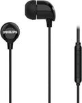 PHILIPS, FONE DE OUVIDO COM MICROFONE, TAE2146BK/00, COM FIO USB-C DE 1,2 METROS, INTRA-AURICULAR BLACK – TechCure India