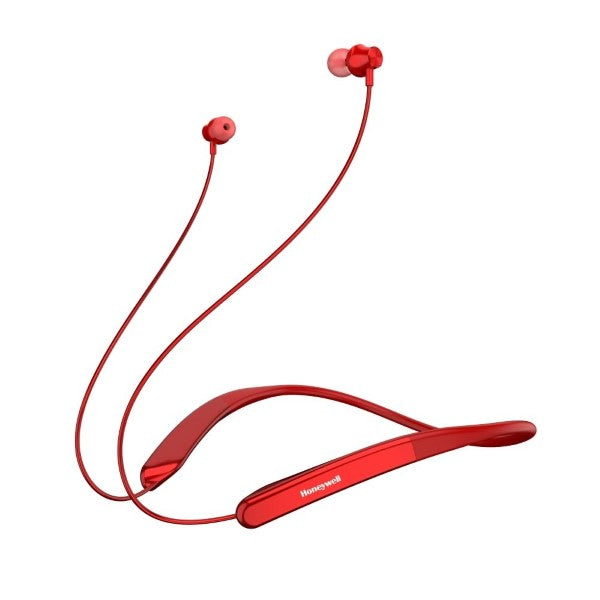 Honeywell Trueno U10 Bluetooth Neckband – Red – TechCure India