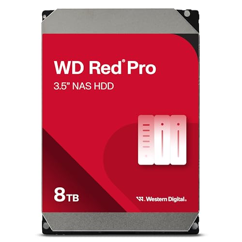 WESTERN DIGITAL 8TB WD RED PRO NAS INTERNAL HARD DRIVE HDD WD8005FFBX – TechCure India