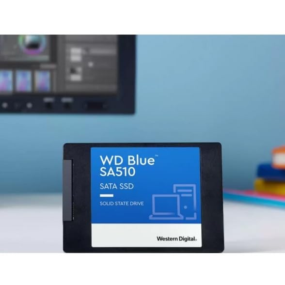 WESTERN DIGITAL BLUE SA510 SATA 500GB, UP TO 560MB/S, 2.5 INCH/7 MM, 5Y WARRANTY, INTERNAL SOLID STATE DRIVE (SSD) (WDS500G3B0A) – TechCure India
