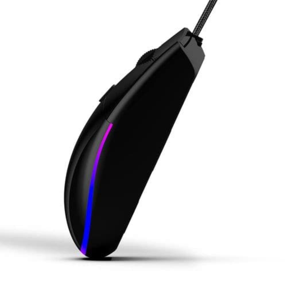ANT ESPORTS GM60 Wired Ambidextrous Optical Gaming Mouse ( GM60 ) (3600DPI / 6 Macro Buttons ) ( Black ) - 5