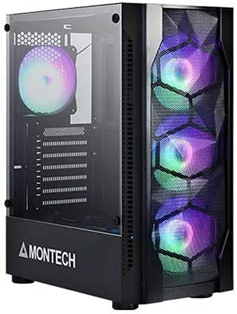 MONTECH X1 ATX Mid Tower Cabinet (Black) - 2