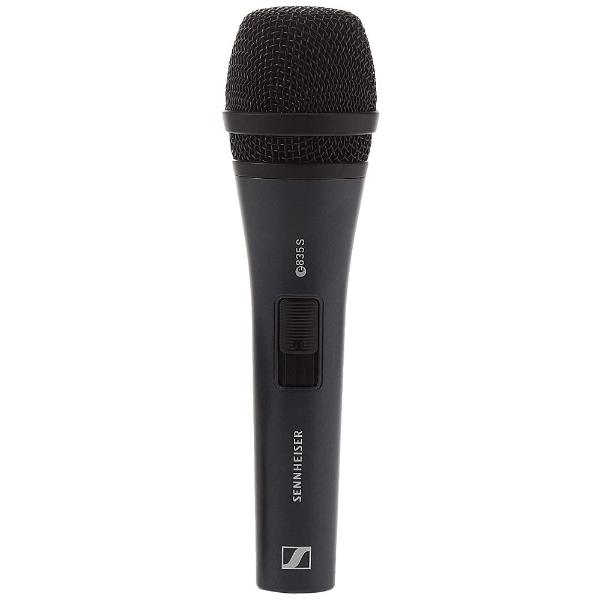 Sennheiser E835-S Dynamic Cardioid Live Handheld Wireless Vocal Microphone – TechCure India