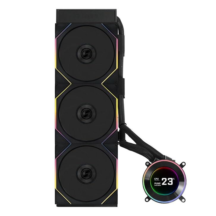 FAN AIO LIAN LI HYDROSHIFT II LCD-C 360TL BLACK (G89.GHS2LCD36TB.IN) – TechCure India
