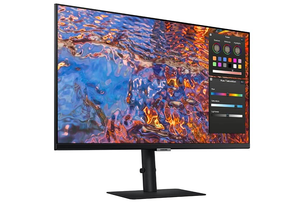SAMSUNG 27 INCH LS27B800PXW UHD IPS 98% DCI-P3 MONITOR WITH USB TYPE-C – TechCure India