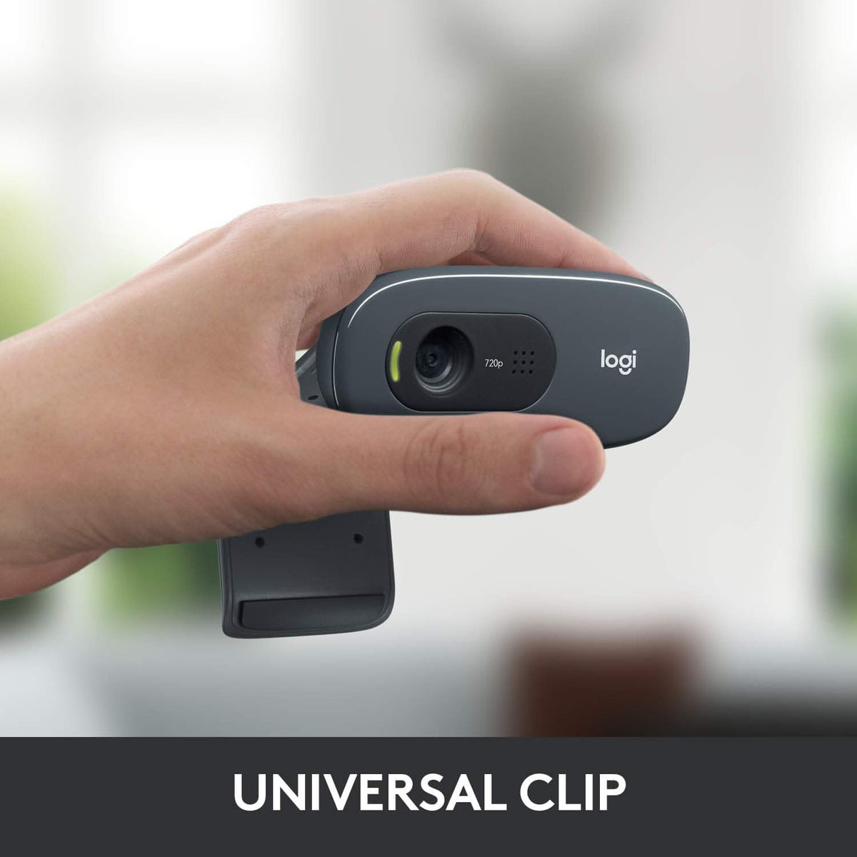 LOGITECH C270 HD DIGITAL WEBCAM – TechCure India