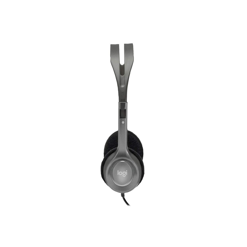 LOGITECH H110 WIRED HEADPHONES WITH MIC – TechCure India