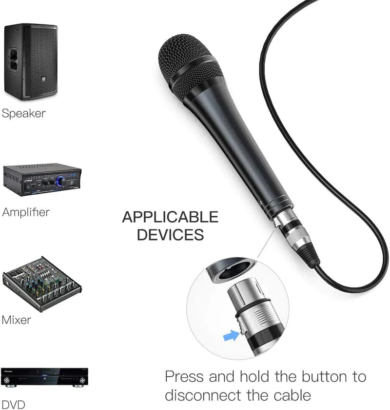 FIFINE K6 Wired HandHeld Microphone - 3