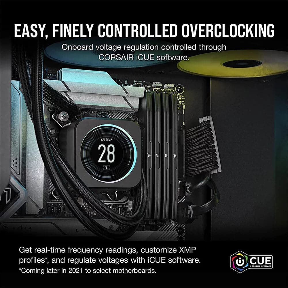 CORSAIR Vengeance 32GB ( 16GB x 2 ) 5200MHz DDR5 RAM ( Black ) ( CL40 ) - 3